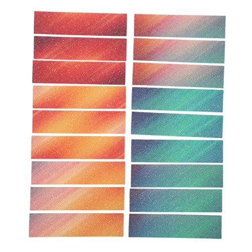 Toddmomy Reliever Calming Strips 18pcs Textured Adhesive Strips for Adults Reduction Decals Pressure Relief Paper