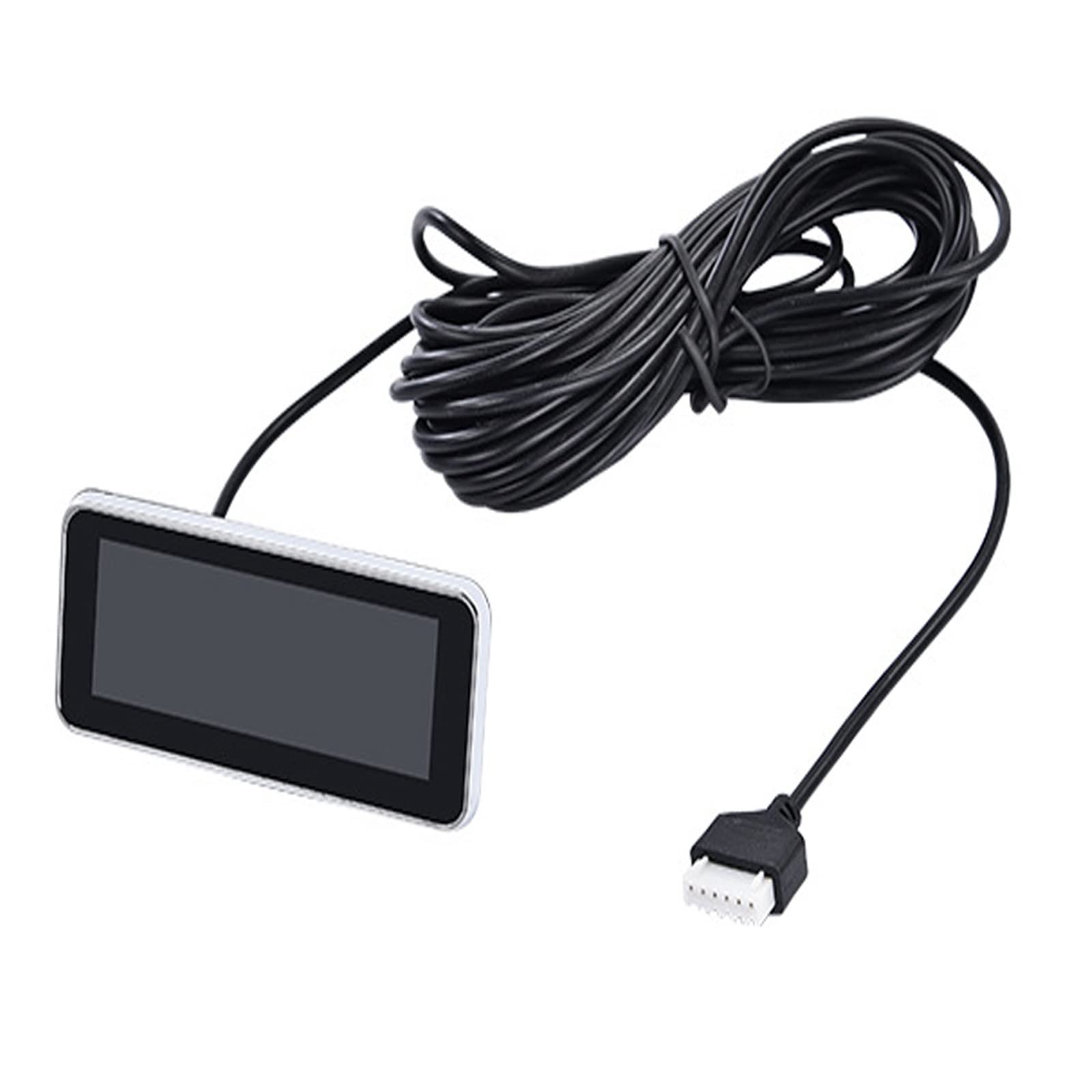 NOCHE Capteur De Recul Capteur Stationnement Voiture Parktronic Numérique LED 4 Capteurs Détecteur Radar Recul Secours Système D'alarme D'aide Au Stationnement Voiture (Couleur : Grey)