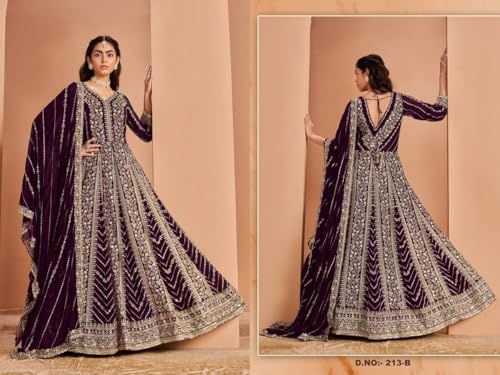 Georgette Ready to Wear Indian Pakistani Wedding/Party Wear Style Anarkali Dress for Womens-girl's4