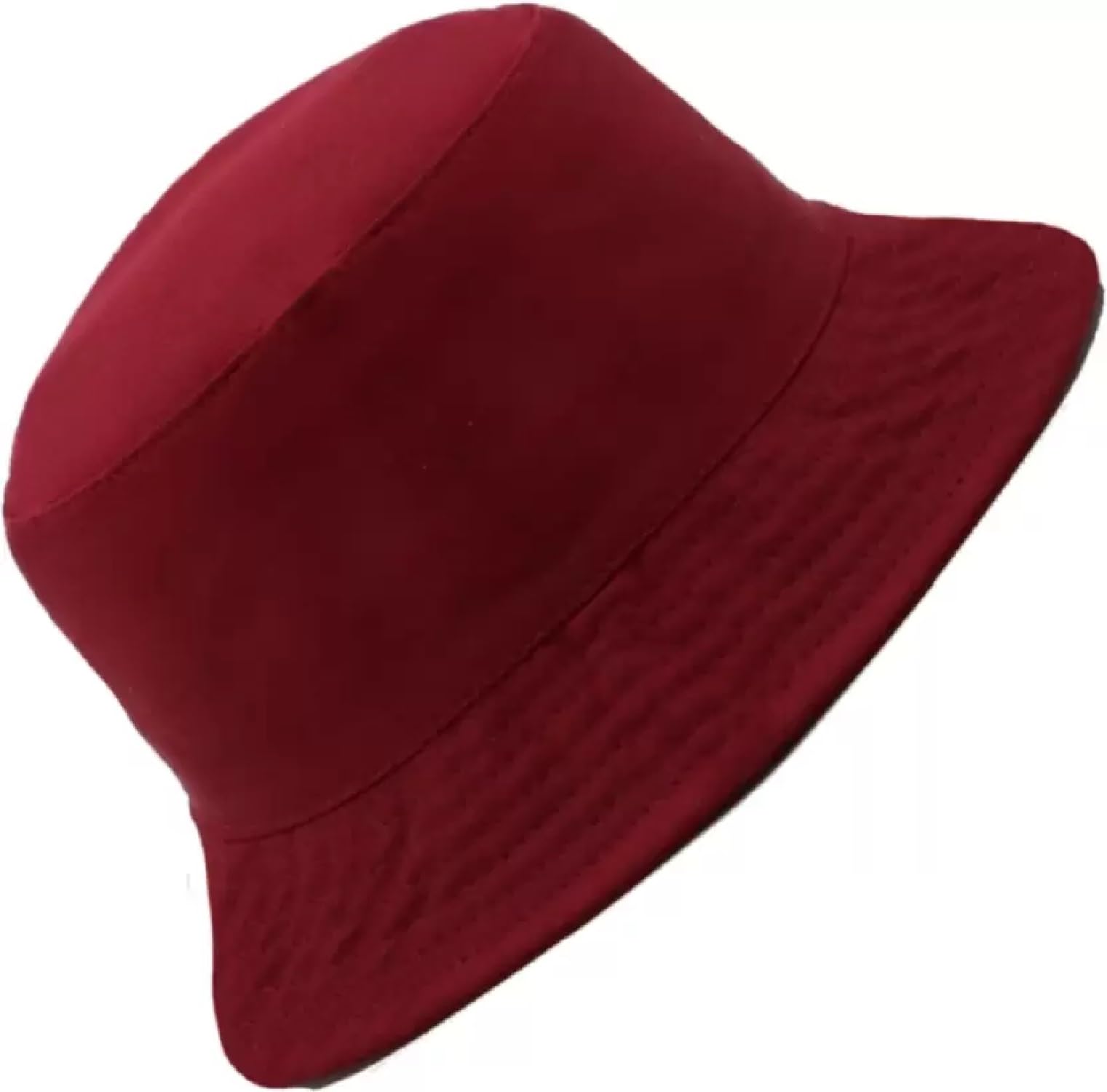 fqzilon Cotton Bucket hat for Women, Bucket hat for Man, Beach hat for Women, Sun Protection Cap for Men, Round hat for Men, RED Colour-picture-40