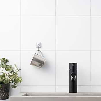 磁石がくっつくステンレスパネル SNiON シニオン ホワイト　全20枚セット 磁石がくっつくステンレスコーティングパネルのSNiON（シニオン