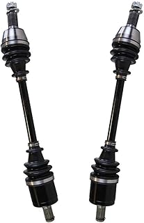 AutoShack ADSKPOL8012PR Front ATV CV Axle Drive Shafts Assembly Pair of 2 Driver and Passenger Side Replacement for 2014-2017 Polaris RZR 570 2017 RZR 570 EPS 2008-2010 2011 2012 Ranger RZR 800 4X4