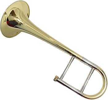 Amazon | イエローブラストロンボーン楽器ピストントロンボーンFキー