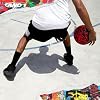 AND1 Street Ink Rubber Basketball: Official Regulation Size 7 (29.5 inches) Rubber Basketball - Deep Channel Construction Streetball, Made for Indoor Outdoor