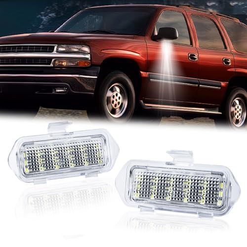 Luces LED para espejo Chevy Silverado y GMC Sierra miniatura 1