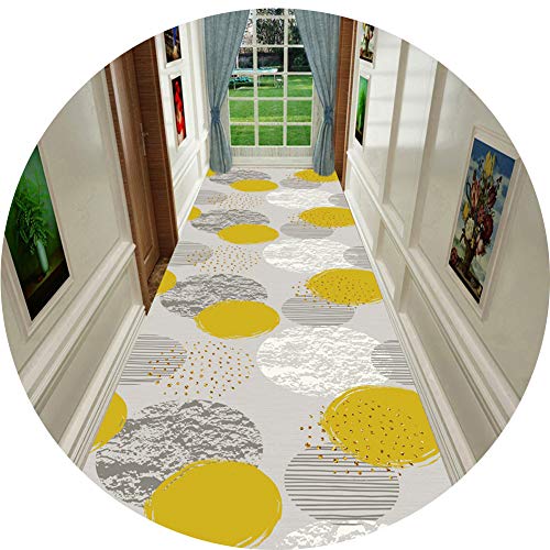 SXMXO Alfombras de Pasillo Estilo Europeo Antideslizante Anti-derramam