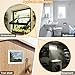 Shed Windows, 360° Rotation Aluminum Alloy Window with Tempered Glass, Adjustable Ventilation Basement Windows, Flush Mount Replacement for Barn Garage Bathroom Kitchen House(14x14inch (WxH))