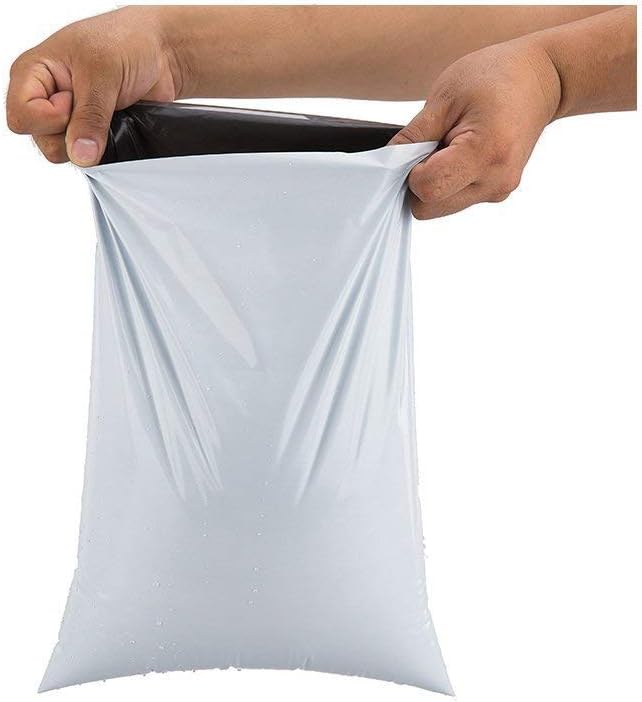 ProLine 14x17 Poly Mailers 2.5 Mil Envelopes Shipping Bags with Self Sealing Stripe, White Poly Mailers (200)