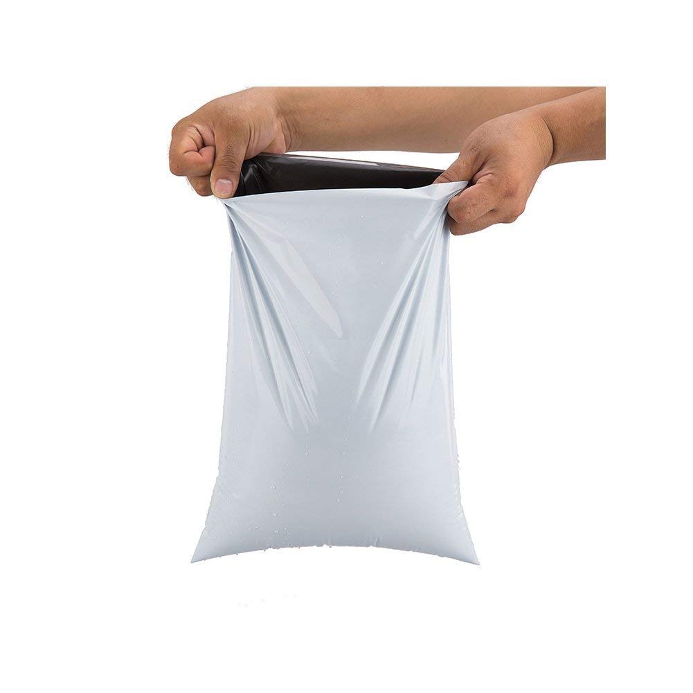 7 x 10 Poly Mailers Shipping Bags Plastic with Sealing (White) 100-Pack