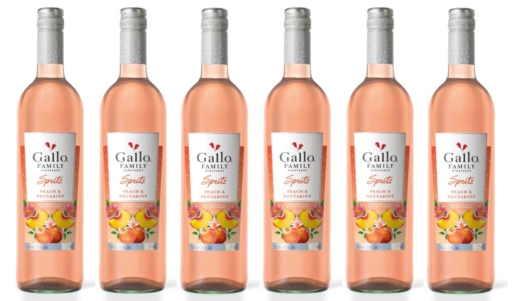 6x 0,75l - E. & J. Gallo Family Vineyards - Spritz - Pfirsich & Nektarine