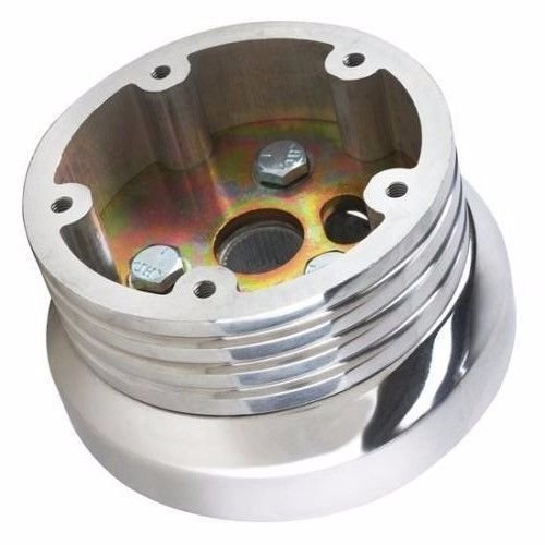 1960-1969 Chevy C10 Pick-Up Truck Real Wood & Billet Steering Wheel + Boss Kit