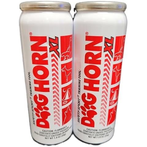 SAFETY-SPORT Dog Horn XL Refill (2 Pack) Easy Install OEM Part for Dog Horn XL Air Horn for Dogs. Cover
