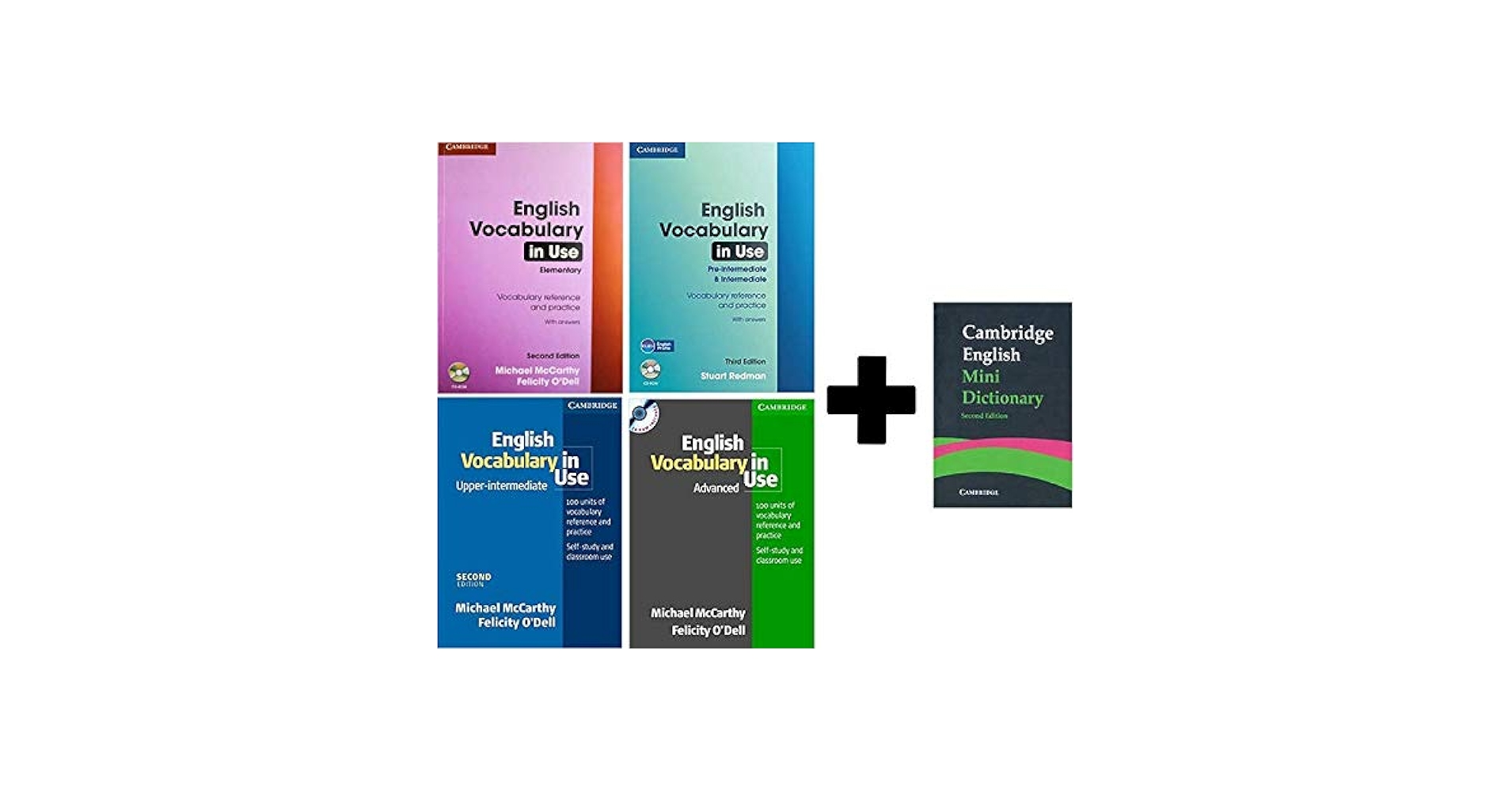 English vocabulary in use 4巻セット Combo Collection of English Vocabulary in Use(Elementary + Pre