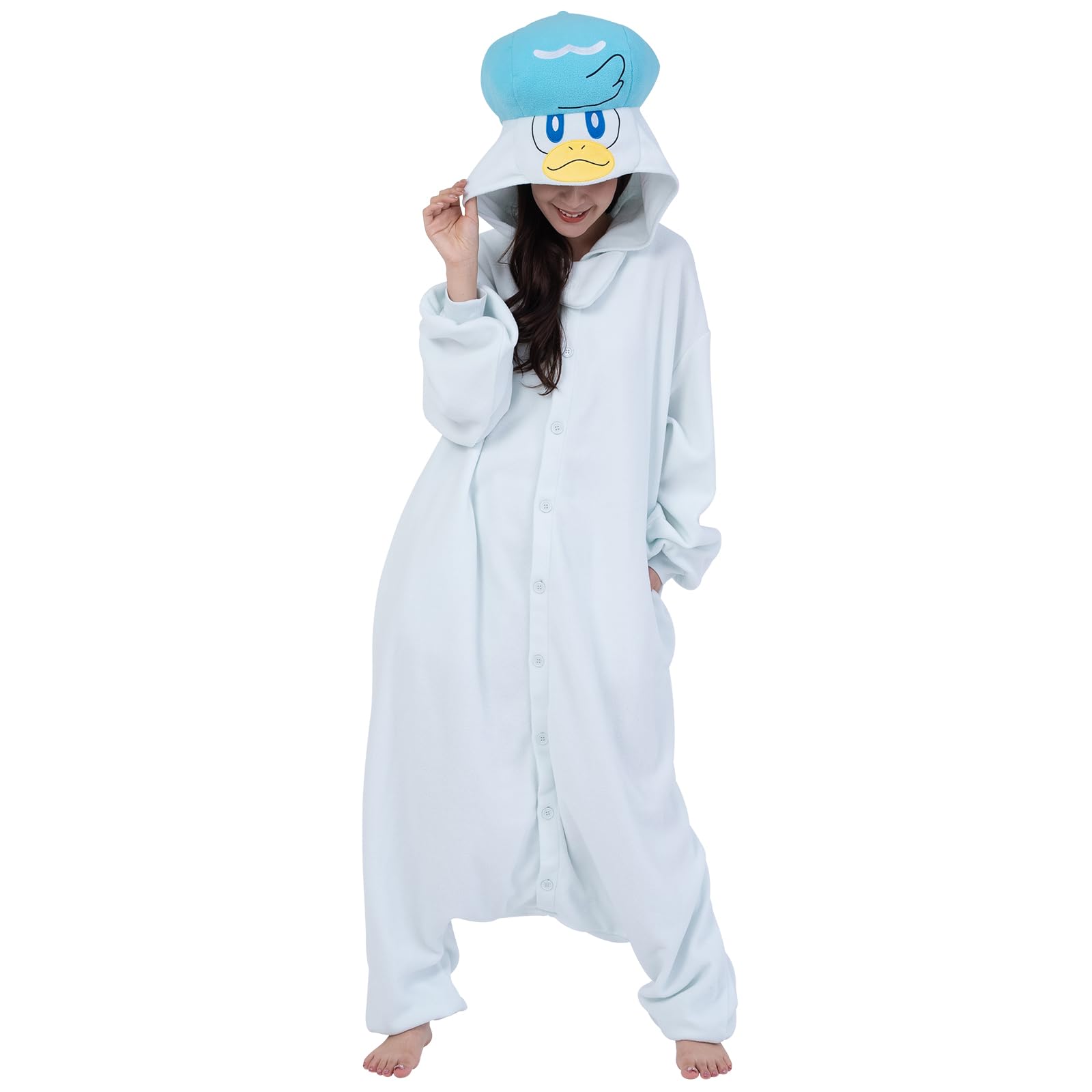 SAZAC Kigurumi - Pokemon - Quaxly - Onesie Jumpsuit Halloween Costume
