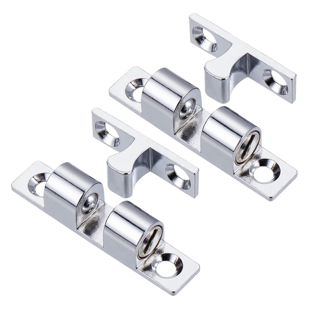 Supvox Edelstahl Schranktürverschluss Doppelkugel Rollenriegel Möbel Türverschluss Sicher Für Schranktüren Yachten Boote Marinequalität 1.97 X 0.63 X 0.39 Zoll 2 Stück