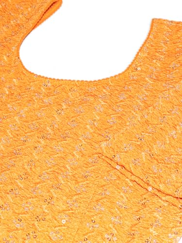 Image of Chandrakala Readymade Blouses for Women Sarees,Stretchable(B202-P)
