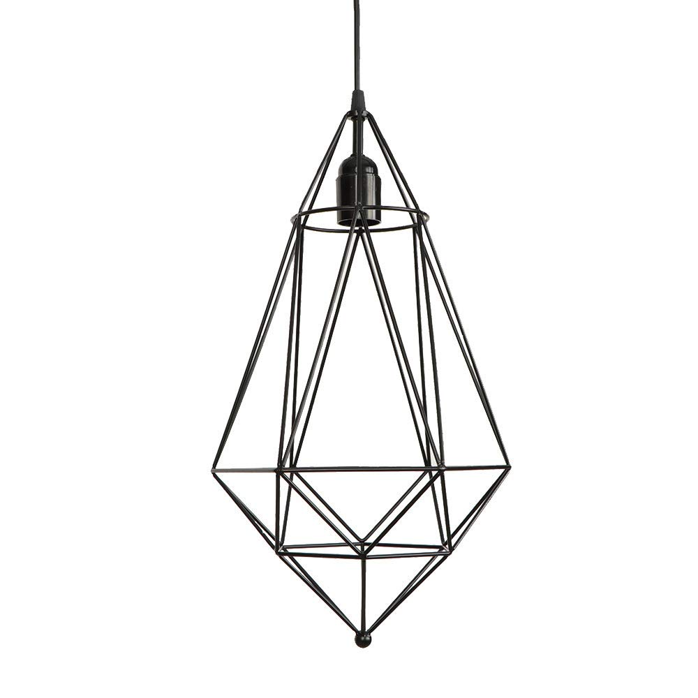 Lustre cage métal réglable pour éclairer efficacement une table de salle à manger