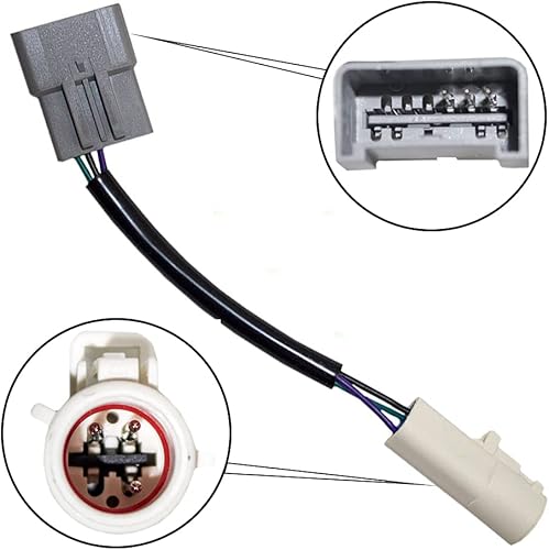 Miniatura 9 de BROCK Drivers - Espejo telescópico de remolque con brazos dobles de repuesto para camioneta F250 Super Duty 1999-2007 3C3Z 17683 DAA