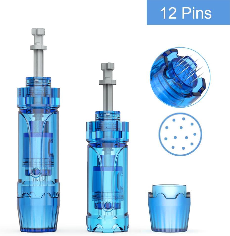 20pcs 12PIN Replacement Cartridges Needles, Dermapen Microneedling Needles - Image 2