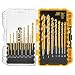 DEWALT DW1361 Titanium Pilot Point Drill Bit Set, 21-Piece