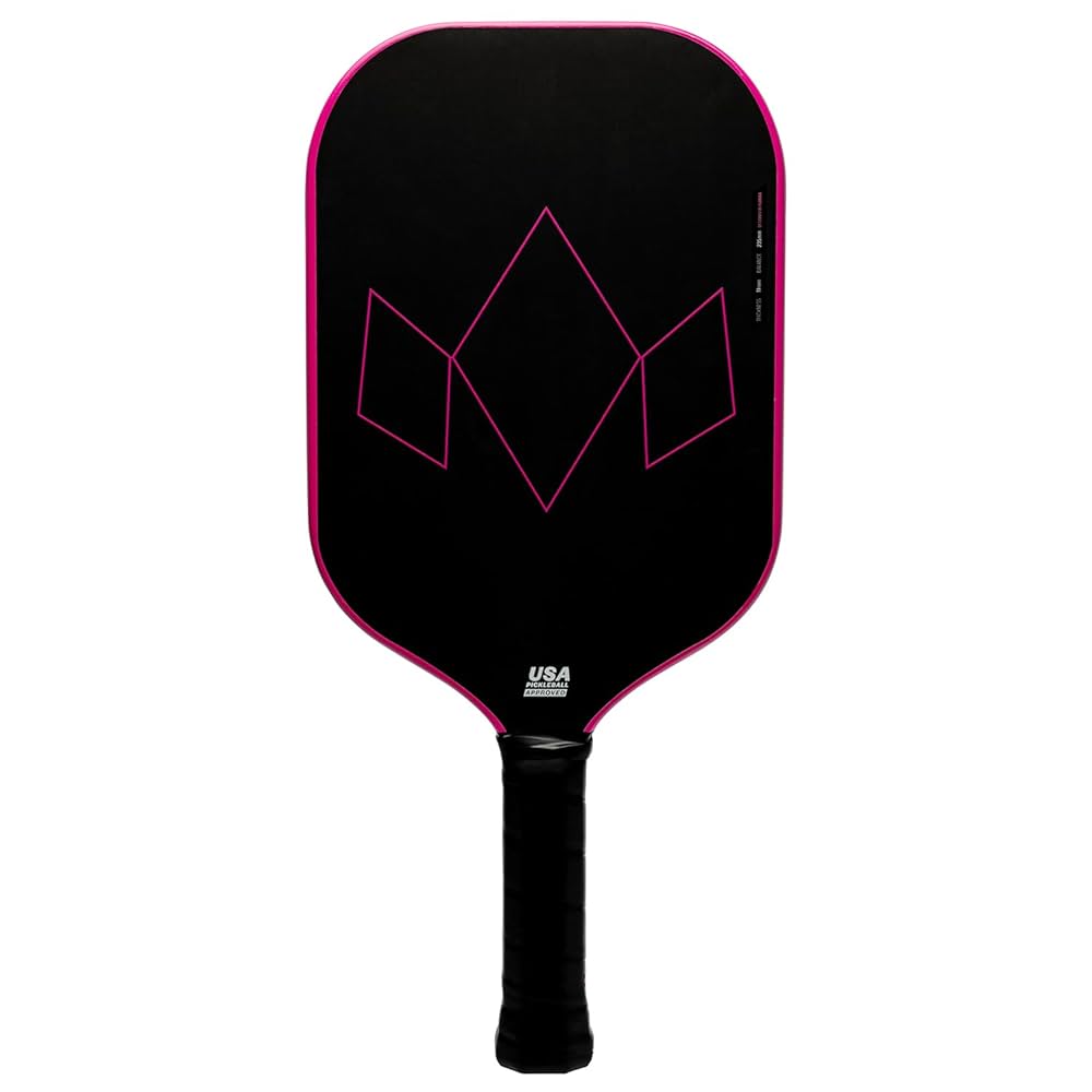 Diadem Warrior ピックルボールパドル カーボン USAPA承認 Diadem Warrior Pickleball Paddle | Carbon Fiber Face | Spin