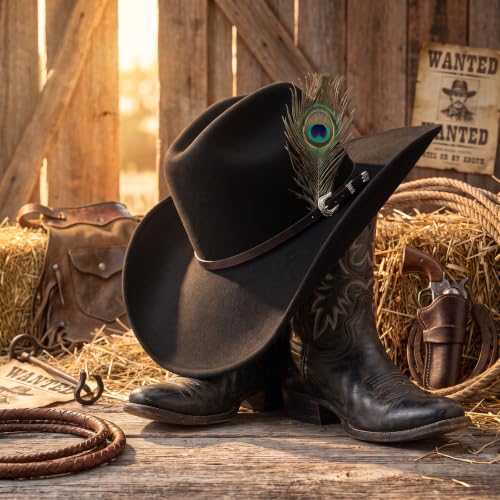 Image of thuizen Western Cattleman Crown Cowboy Hat