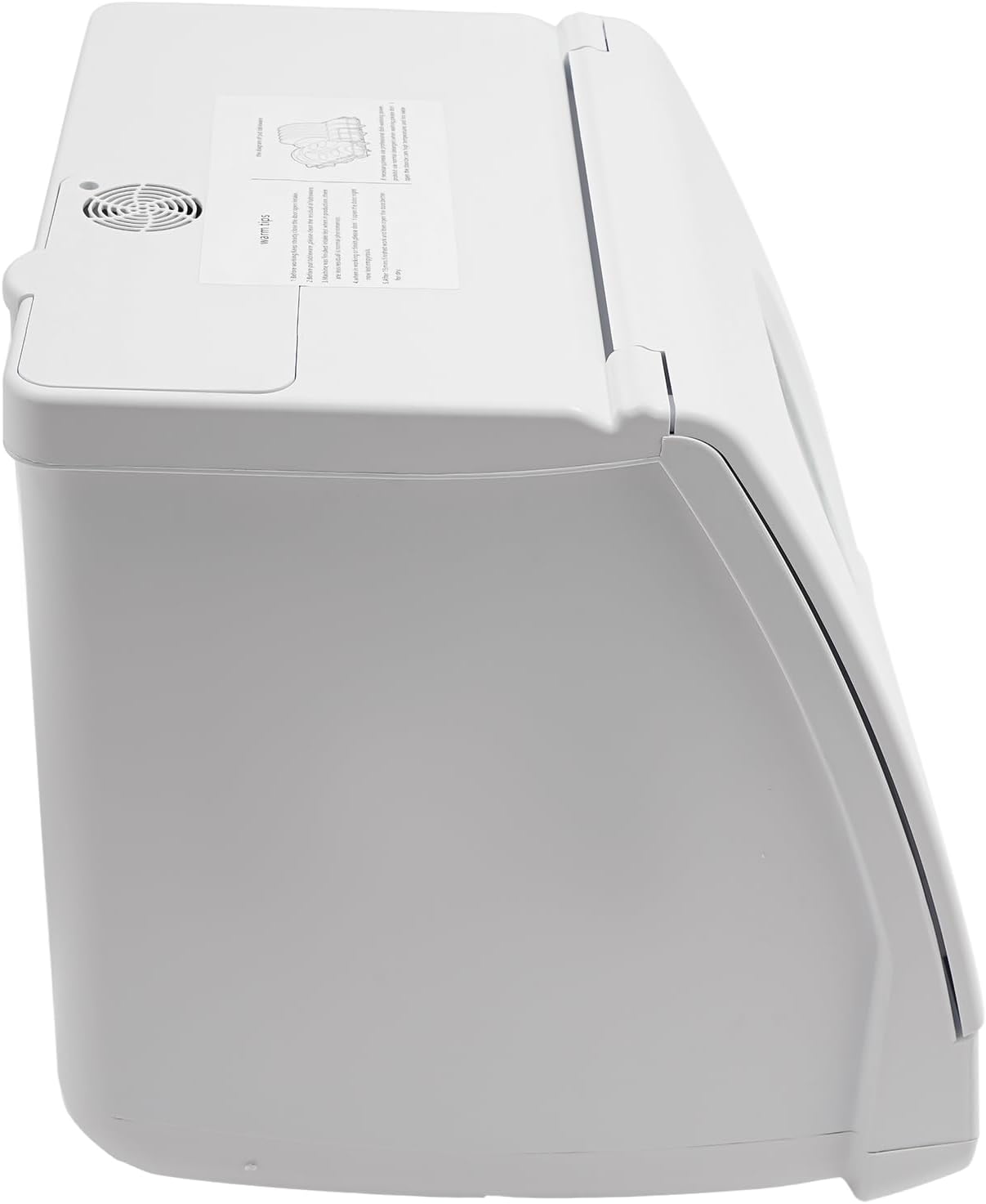 Portable Countertop Dishwasher, Compact Mini Dishwasher with 6-Set Capacity, 12 Spray Nozzles for Apartments/RVs/Dorms, 55dB Quiet, 110V US Plug
