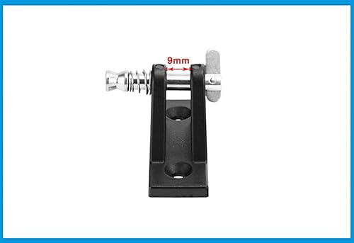 Miniatura 3 de SYLALE Marine Accessories 2 piezas Kayaks Canoa Dinghy - Soporte de bisagra de cubierta de nailon con pasador de liberación rápida Bimini cubierta