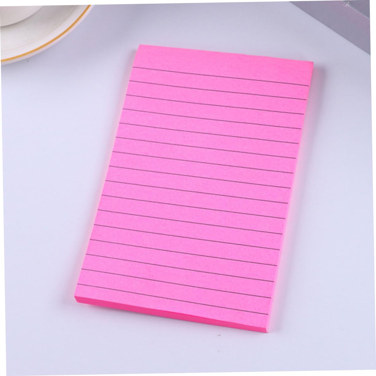 Lurrose 4 Ensembles Notes Autocollantes Horizontales Notes Claires Blocs-notes Mémo Pastilles Adhésives Multi-usages Des Cahiers Papeterie Pastel Onglets Collants Stylo Papier 8 Pièces X 4