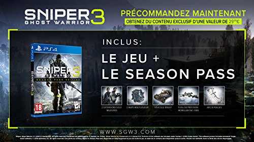 Sniper Ghost Warrior 3 Season Pass Edition Jeu PS4 - vue 5