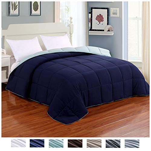Homelike Moment Reversible Lightweight Comforter - All Season Down Alternative Comforter King Summer