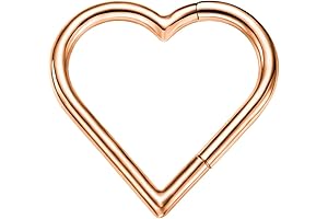 16G Cute Mini Heart Cartilage Tragus Earring