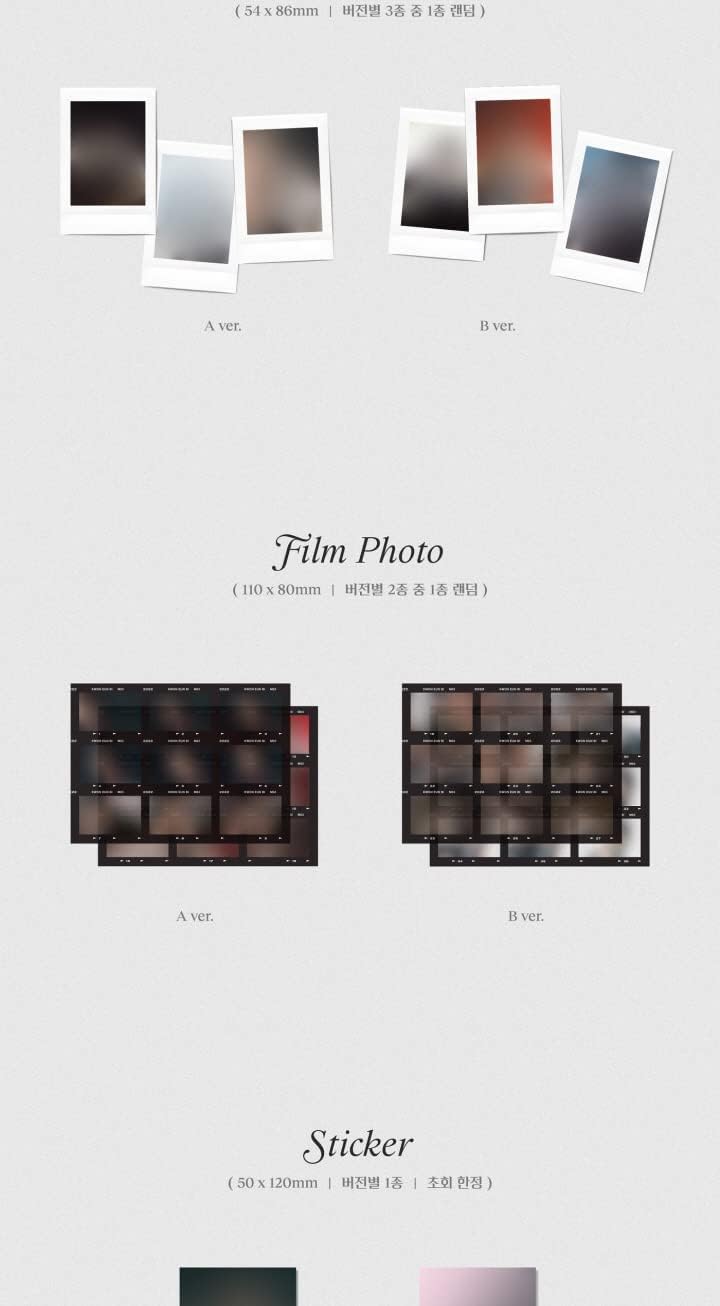 KWON EUN BI Lethality 3rd Mini Album 2 Version SET CD+52p PhotoBook+20p Booklet+2p PhotoCard+1p Message Polaroid+1p Film Photo+POB+Tracking Sealed