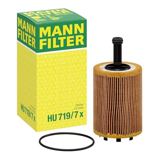 Original MANN-FILTER Filtro de aceite HU 719/7 X – evotop – Para automóviles y vehículos de utilidad