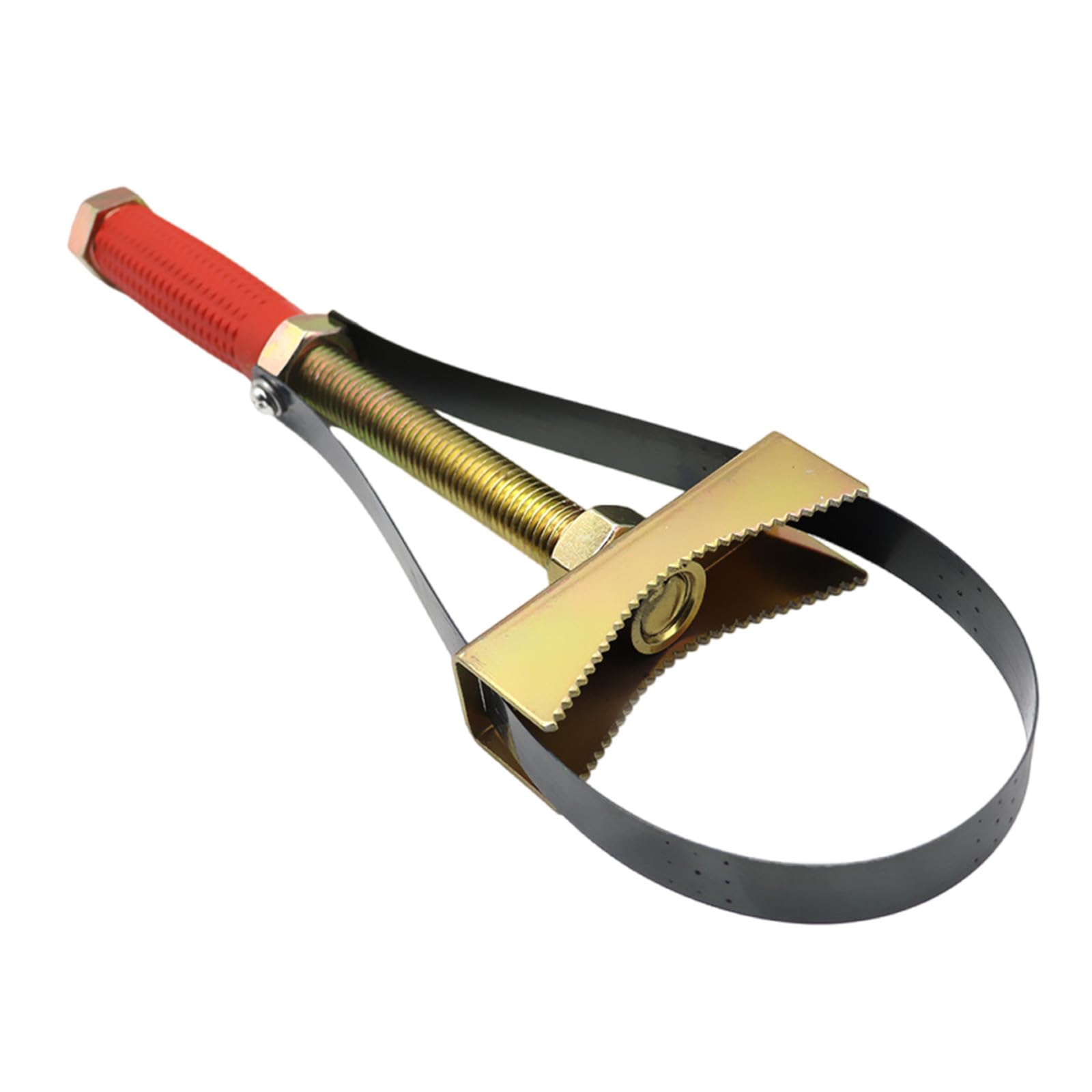 Hsioluted Multifunction Hand Tool Removal Tool Strap Wrench Diameter Adjustable Remover Roadside Repair Set