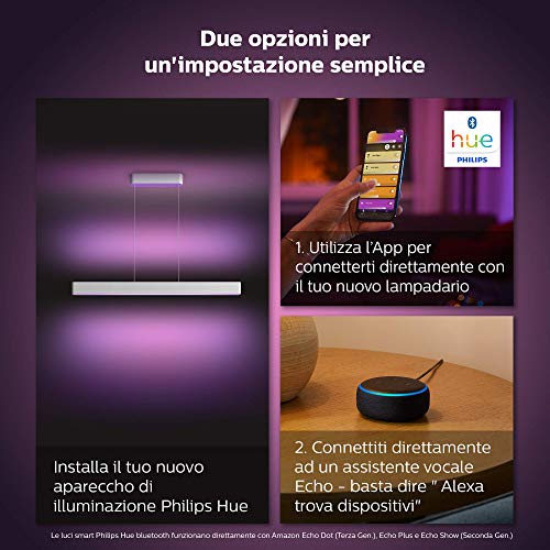 Philips Hue Ensis White and Color Ambiance Lampada...