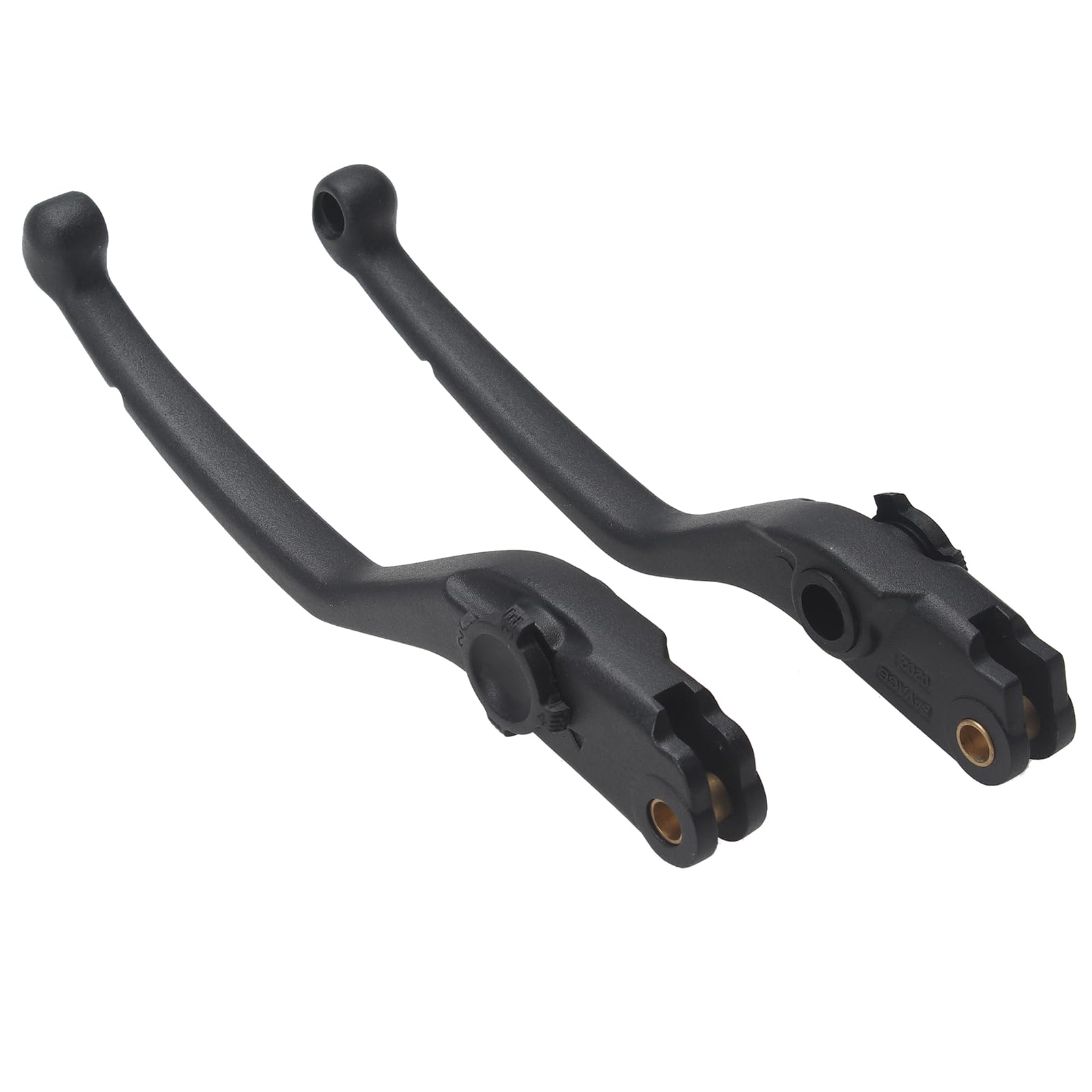 1 Paar Motorrad Bremshebel Motorrad Kupplungshebel CNC Aluminium Bremshebel Motorrad Kompatibel mit BMW R1200GS R1200RS R1250GS Adventure K1600 R Bagger K1600 GTL Nine T Serie(Schwarz-2)