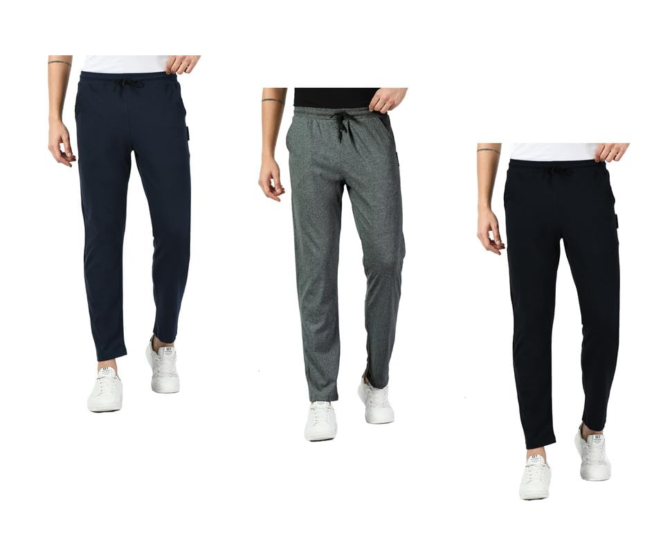 indiweaves Mens Solid Soft Cotton Lower Track Pants/Pyjama [Pack of 2]-picture-11