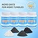 KomeStone Rock Tumbler Grit and Polish Refill Kit - 6 Pounds, Value Pack, Ideal for Up to 40 lbs. of Rocks, 4-Step Tumbling Media, Compatible with Any Rock Polisher, Better Results