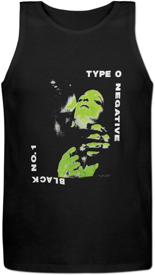 DreamFanta Men's Cotton Type O Negative Tank top S Black Apparel