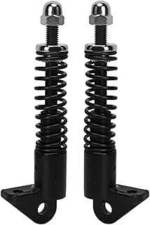 XEBRAD Stoßdämpfer vorne for Scooter, 1 Paar 8-Zoll-Stoßdämpfer vorne for Elektro-Scooter, Stoßdämpfer mit hydraulischer Feder aus Edelstahl E-Scooter-Federungs-Upgrade