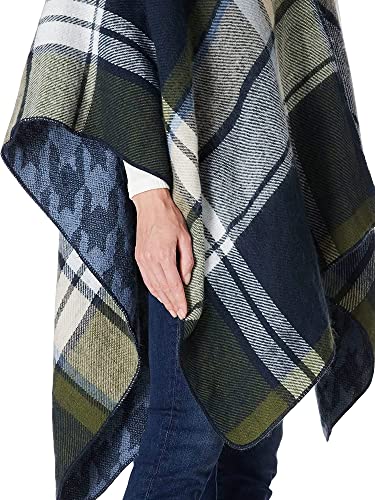 Image of Breezy Lane Women's Shawl Wraps Warm Poncho Ruana Wrap Cardigan