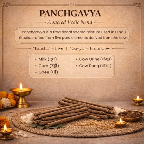 Image of Ritualistic Shuddhi Hawan Samidha Sticks - Ritual Pack (101 Units) | Gaushala Sourced with Panchgavya, Chandan, Peepal & Aam Ki Lakdi | Pure Natural Havan Samidha for Daily Puja, Yagya & Agnihotra