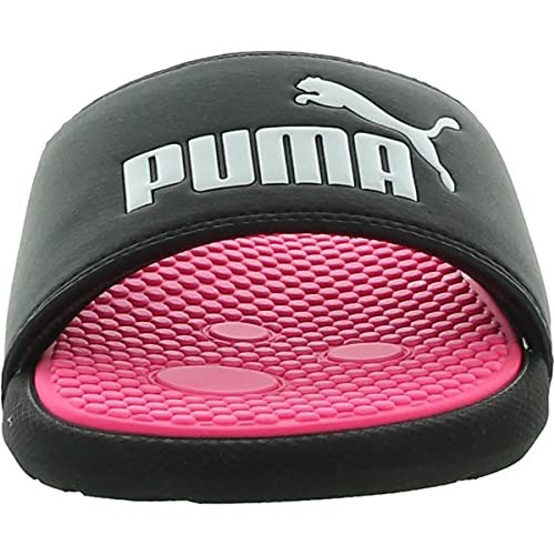Puma Unisexchild Cool Cat Slide Sandal, Puma Blackpuma Whiteknockout Pink, 3 Little Kid Us #TOP1