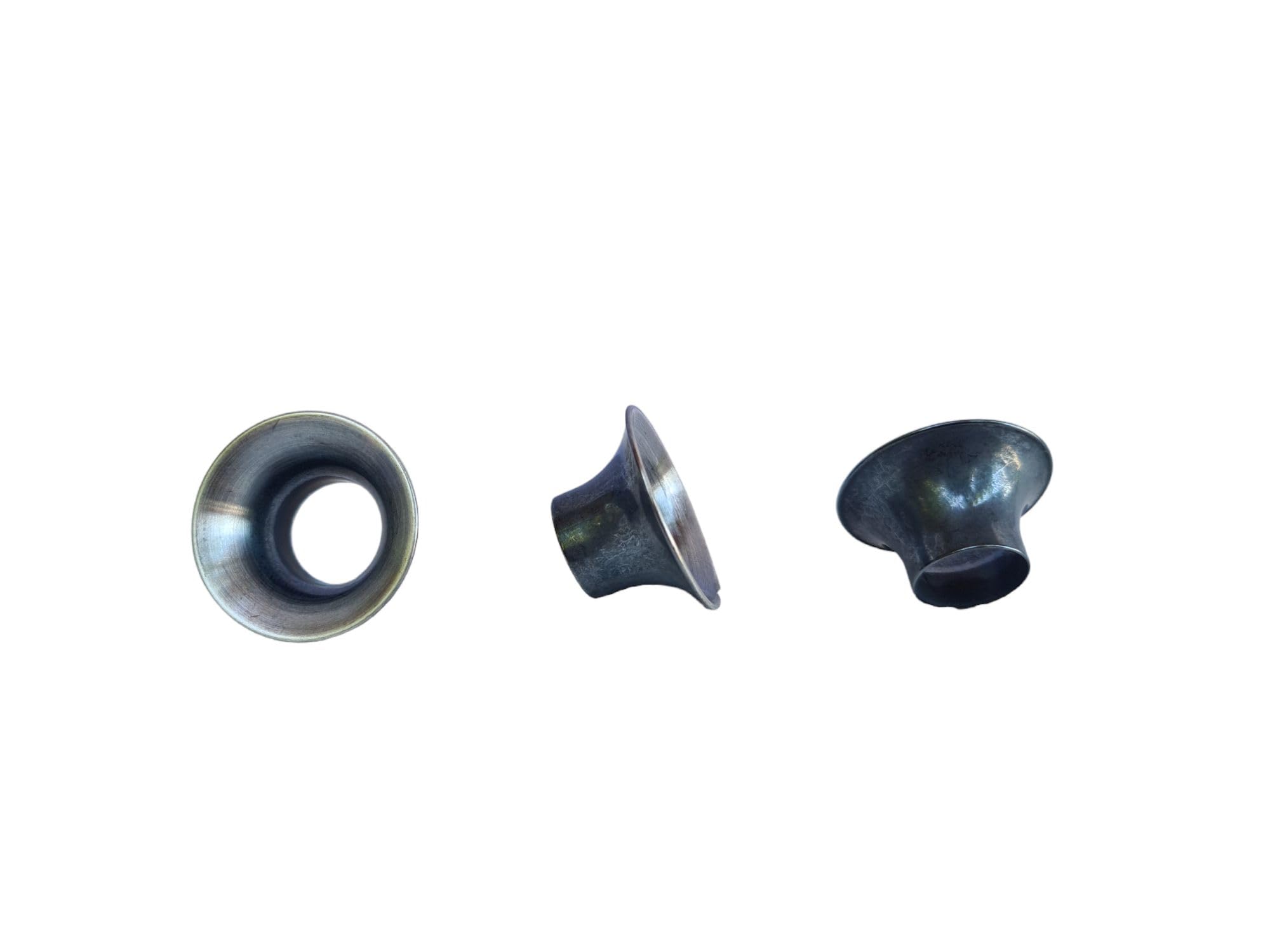 Steirische Harmonika Basstrichter 30 mm Altsilber – 4 Stück traditionelles Zubehör für Bassklappen | Hochwertige Ersatzteile für warmen Klang | Ideal für Handharmonika & Volksmusik-Enthusiasten