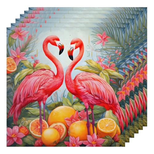 Servilletas de Tela Multicolor Set de 6 50.5x50.5 cm miniatura 1
