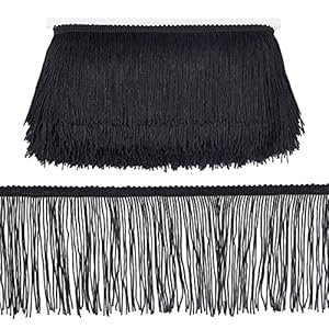 Olycraft 10m Fransenborte Schwarz