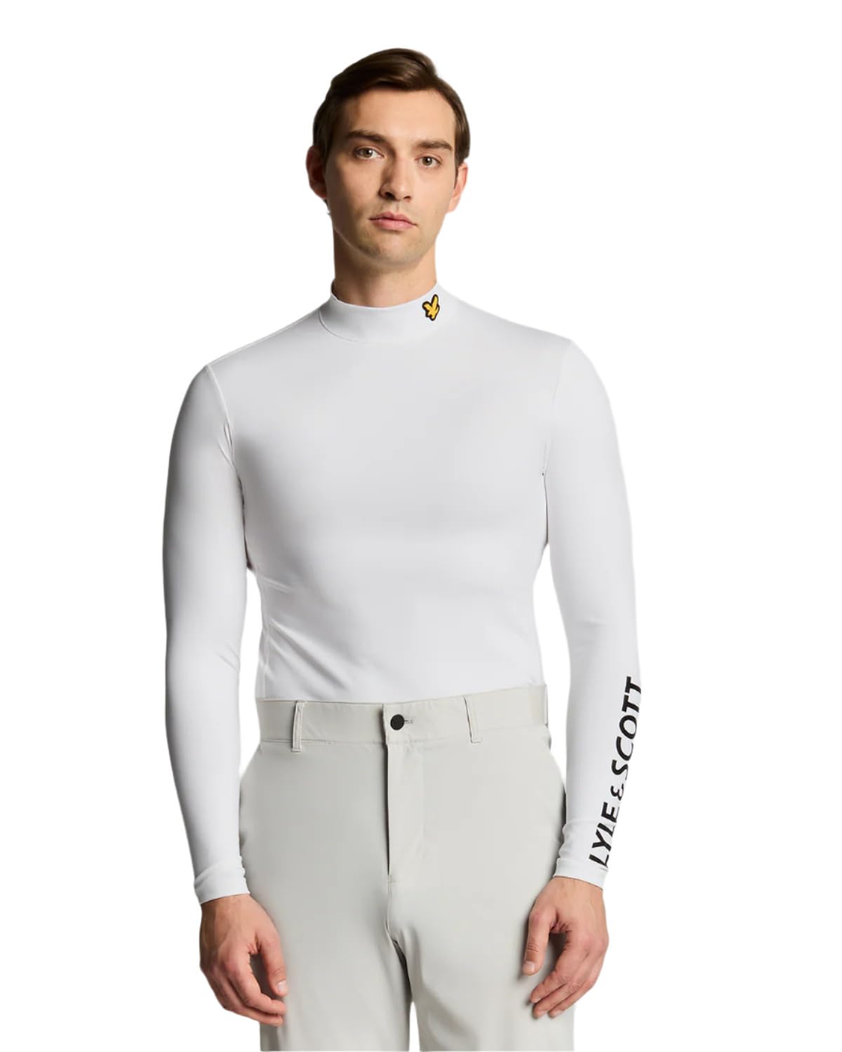 Lyle & Scott Men's White Tech Baselayer - M