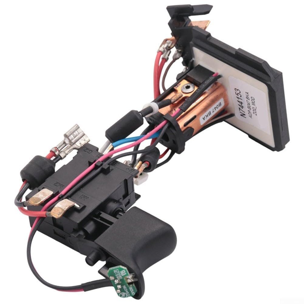Conjunto de interruptor de disparador de taladro de 20 V para DCD780 DCD785, pieza de repuesto de botón de encendido del controlador inalámbrico, componente de reparación de herramientas manuales de