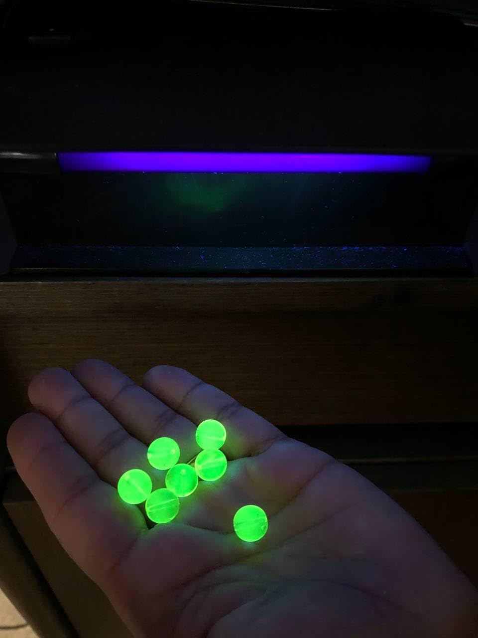 25 pcs Faceted Fire Polished Pressed Czech Glass Beads 8mm (0.32in), 80130 Uranium Transparent Yellow